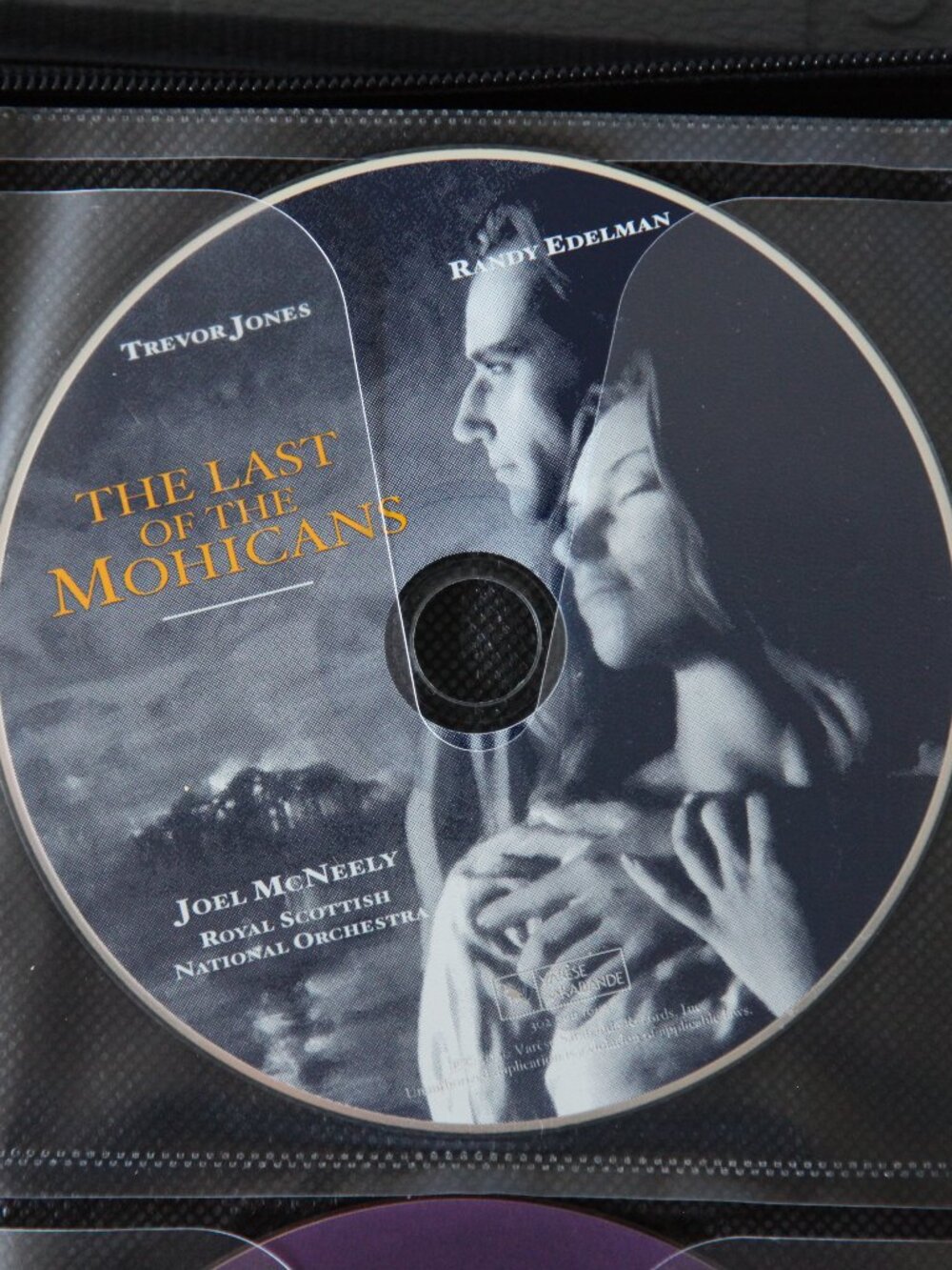 Last of the Mohicans OST Music CD